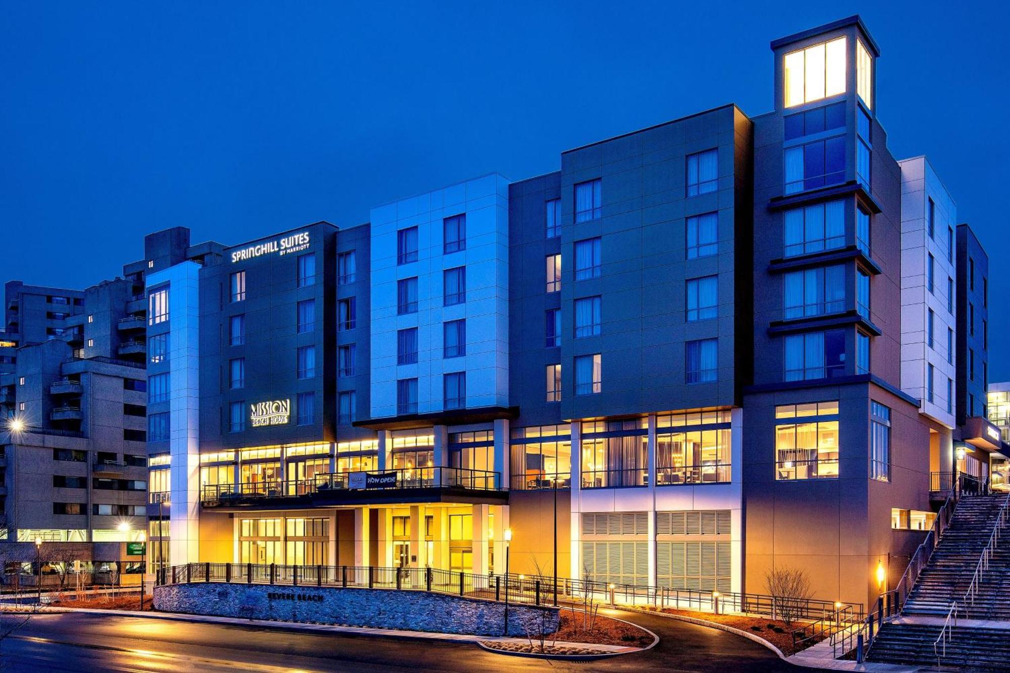 Springhill Suites By Marriott Boston Logan Airport Revere Beach Exterior foto